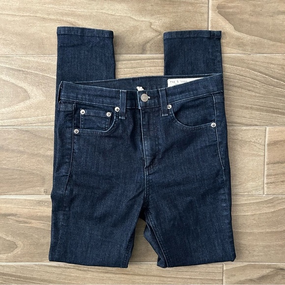 Rag & Bone High Rise Ankle Skinny Jeans | Size 25 - Picture 2 of 5